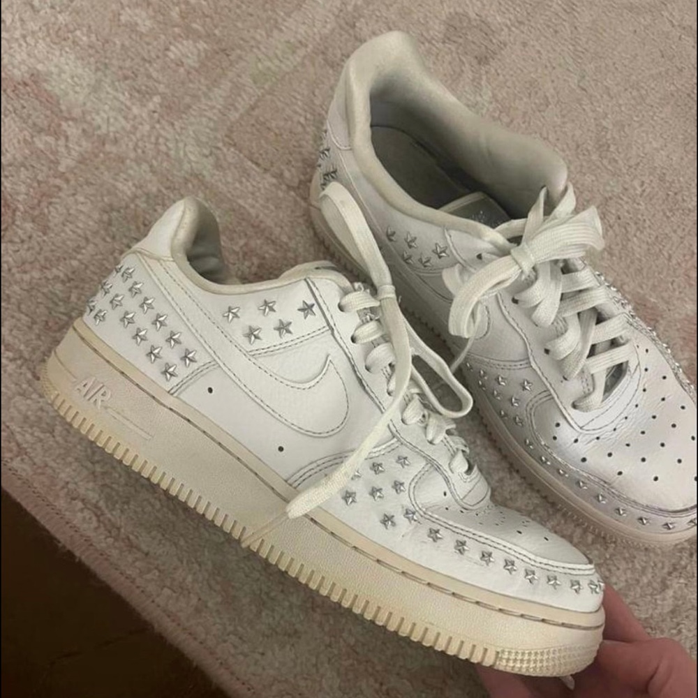 Nike Star Studded Air Force 1’s